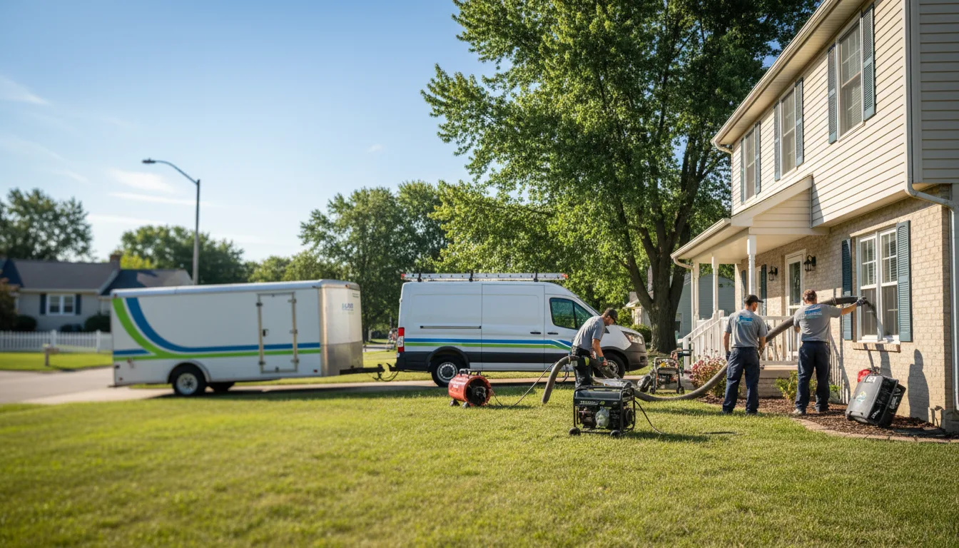 Flooded Basement Restoration And Cleanup With Repair in Litchville, ND near me